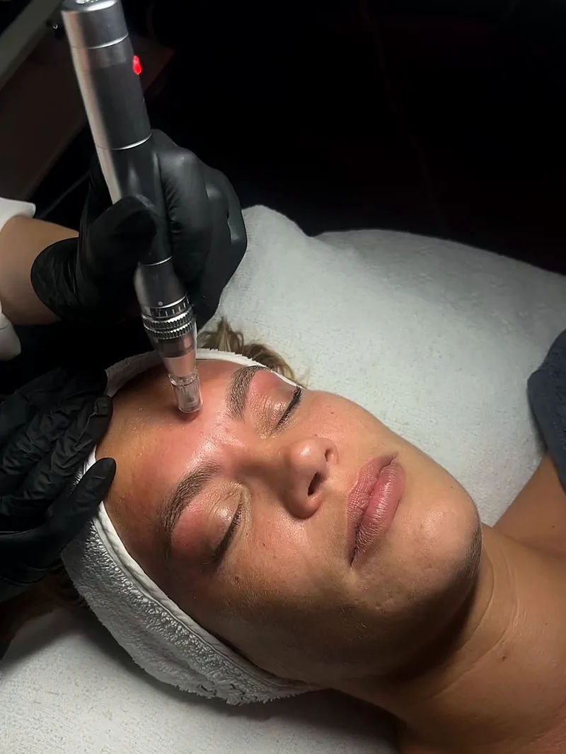 Microneedling Behandlung im Studio Beauty und Relax